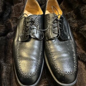 Median Ribera  Black Leather Oxford